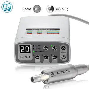 AI-EM-CM 16:1/1:1/1:5 Brushless Motor Torque 3.4 Ncm Dental Electric Micromotor Portable Equipment with Contra Angle Handpiece