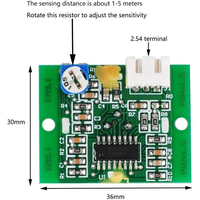 Kit de lecture vocale de musique MP3 Module d'enregistrement sonore avec capteur infrarouge PIR Support USB Télécharger la carte TF Bricolage Boutique Bienvenue