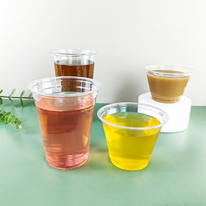 Tengyue 7oz-16oz emballage en plastique <span class=keywords><strong>jetable</strong></span> PET clair tasses boisson froide à emporter café glacé Latte jus <span class=keywords><strong>Smoothie</strong></span> <span class=keywords><strong>verre</strong></span> - Product Image 2