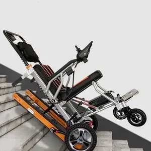 장애인 용 휴대용 전동 휠체어 적용 계단 오르기 들것 노인 계단 리프트 휠체어
