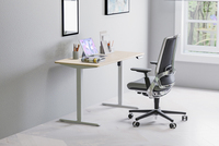 Meubles de bureau ergonomiques, bureau électrique réglable, table motorisée à hauteur réglable pour le bureau à domicile