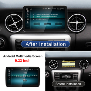 Lecteur multimédia automobile CNSTWE Qualcomm 665 9,33 pouces Android 14, compatible avec Mercedes Benz SLK SL Class, lecture sans fil. - Product Image 3