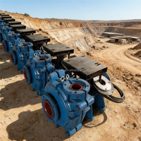 Pompe à boue industrielle pour l'extraction minière, le dragage, les minerais, l'or, le cuivre et les alliages à haute teneur en chrome