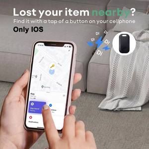 <b>Mini</b> Pet GPS Tracker Smart MFI Key Finder with Holes <b>Car</b> Locator Child Dog Air Tag Tracking Location Anti-lost Alarm - Product Image 4