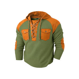 Sweat-shirt à capuche pour homme Yardium, automne-hiver, avec cordon de serrage, poches, respirant, coupe décontractée, épaisseur normale - Product Image 4