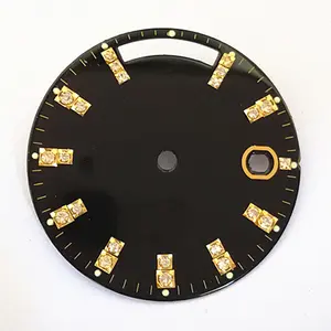 Customize Ceramic Watch Dials High Precision High Quality Ceramic Watch Dial Parts watch face dial for NH35 NH36 ETA2824 SW200