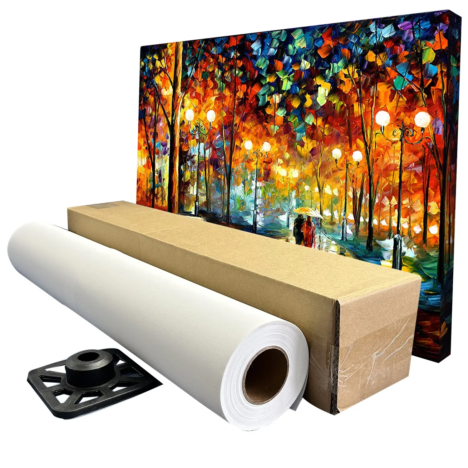 Colorfan 230gsm Mat Waterdicht Polyester Canvas Anti-Kras Met Groot Formaat