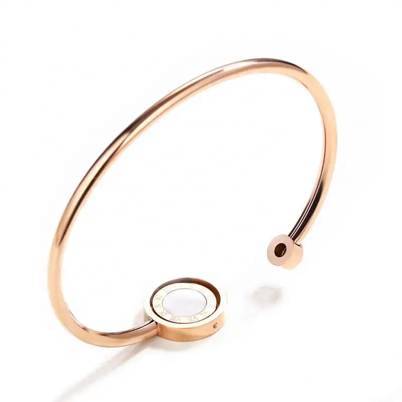 Bijoux pour femmes dernier modèle de haute qualité Bracelets manchette en or rose