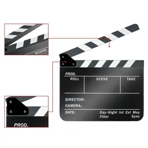 Clap pas facile à casser Clap de film pour le jeu de rôle montage vidéo fabrication caméra de film - Product Image 4