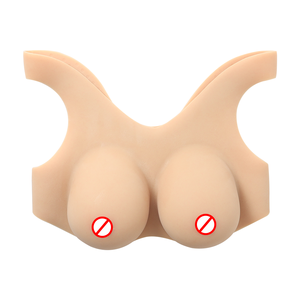 Prothèses mammaires en silicone, plaques mammaires, faux seins pour travestis, plaque mammaire en silicone avec rembourrage en coton pour drag queen - Product Image 1
