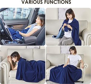 Full Body <strong>12v</strong> Rechargeable Battery <strong>Electric</strong> Heated Car <strong>Blanket</strong> Usb Heated <strong>Blanket</strong> <strong>Electric</strong> Heated Throw <strong>Blanket</strong> for Winter - Product Image 4