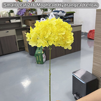 Fleurs d'hortensia en soie HGA, hortensias artificiels au toucher réel pour la décoration de mariage et la décoration de centre de table, en vrac