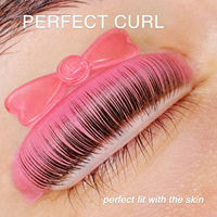 EMEDA Marque Privée – Coussinets en silicone adhésifs coréens pour rehaussement de cils, réutilisables, pour salon, tiges de rehaussement de cils en gelée, colorées, souples, pour permanente de cils