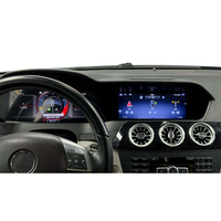 Kits de mise à niveau pour Mercedes Benz W204 NTG4.5, autoradio Android, lecteur multimédia Carplay, lecteur DVD avec groupe d'instruments automatique