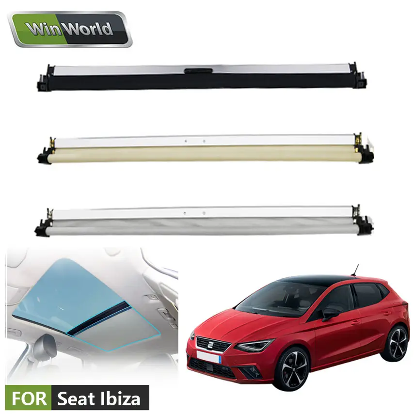 Produttore professionale di ricambi auto vendita calda importato colla tedesca auto sunroof tenda assembly per Seat Ibiza 2013