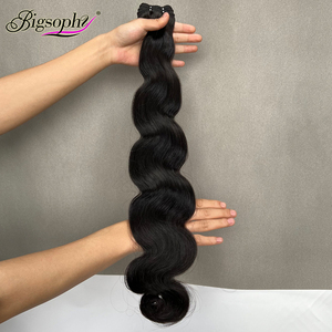 Extensiones de Cabello Ondulado de Alta Calidad, Gruesas y Voluminosas, Rizos Definidos, Trama Ajustada para Evitar Desprendimientos, Brillo Natural - Product Image 2
