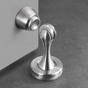 Gmart – Cale-porte en métal blanc en forme de <span class=keywords><strong>L</strong></span> de 3,15 po, économique et en gros, pour le bas de la porte sur le sol - Product Image 1