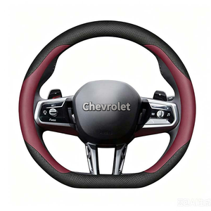 Vente en gros de housses de <span class=keywords><strong>volant</strong></span> sport en cuir Xingye à 3 branches, compatibles avec les séries <span class=keywords><strong>BMW</strong></span> 3/5/7/<span class=keywords><strong>X3</strong></span>/X5/X6/M, housses de <span class=keywords><strong>volant</strong></span> bicolores - Product Image 5