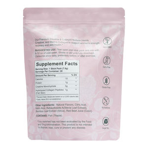 Créatine monohydrate, peptides de collagène, sachets individuels, sans sucre, sans saveur, pratique pour les voyages, complément alimentaire quotidien - Product Image 4