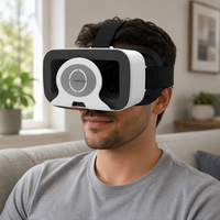 Casque de réalité virtuelle, lunettes 3D VR pour jeux et films VR