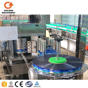 آلة لصق الملصقات الأوتوماتيكية الجديدة لعام 2026 للمياه والعصائر والمشروبات في الزجاجات البلاستيكية، آلة لصق كهربائية عالية السرعة بالغراء الساخن BOPP - Product Image 5