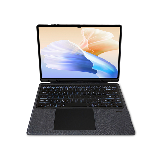 Latest Detachable Keyboard Case for Samsung Tab S11/S10/S9/S8 Ultra 14.6 inch With Pen Slot 7 Color Backlight Keys Touchpad