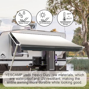 <span class=keywords><strong>Auvent</strong></span> rétractable Awnlux W5600 <span class=keywords><strong>pour</strong></span> camping-car, <span class=keywords><strong>caravane</strong></span>, camion, bus ou fourgonnette – Idéal <span class=keywords><strong>pour</strong></span> le voyage et les loisirs - Product Image 5
