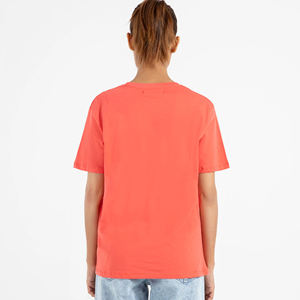 T-shirt pour femme en coton 100% personnalisé avec logo, décontracté, respirant, ample, coupe ample, tissu de haute qualité 180 GSM - Product Image 4