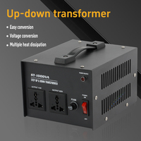 Transformateur élévateur/abaisseur de tension 100-1000VA, convertisseur de tension 220V vers 110V avec protection contre les surcharges, alimentation pour usage industriel