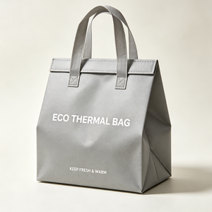 Borse Termiche Non Tessute All'Ingrosso con Logo Personalizzato Stampato, Imballaggio Portatile per Ordini da Asporto di Bevande Calde e Fredde, Caffè - Product Image 1