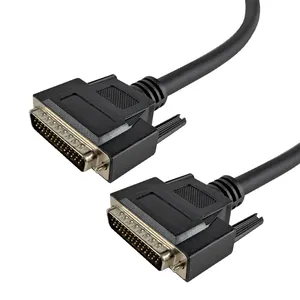 Db44 broches dsub connecteur db-44 m/m db 44 câble servo câbles connecteur db44 mâle à mâle db44 câble