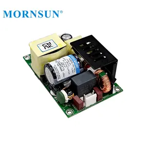 Mornsun SMPS LOF120 AC DC 컨버터 12V 15V 19V 24V 27V 36V 48V 54V 120W 오픈 프레임 스위칭 전원 공급 장치 (PFC 포함)