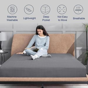 酒店医院用优质一次性接地平板平纹格子条纹床单可用特大床 - Product Image 3