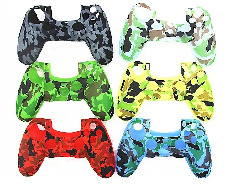 Game Accessories Camo Color Protection Camouflage Soft Silicone Shell Controller Shell Silicone Skin Case