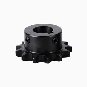 Yimihelong Pignon à 4 points 08B (10-17) S45C Engrenage industriel Noir Personnalisation Standard - Product Image 6
