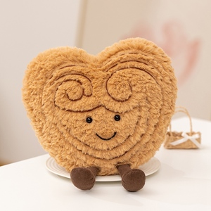 Serie de postres de té de la tarde juguetes de <span class=keywords><strong>peluche</strong></span> postre simulado pudín y galletas juguetes de <span class=keywords><strong>peluche</strong></span> accesorios de juego - Product Image 6