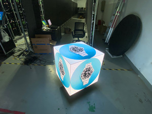 Pantalla LED Publicitaria Comercial Personalizada, Pantalla LED Cúbica para Interiores, Cubo <span class=keywords><strong>Rubik</strong></span> P2 - Product Image 5