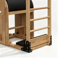 MZMM OEM ODM Pilates Ladder Barrel Pilates Studio Garantie 1 an Bois Écologique Portable Réglable en Hauteur Étirements Corporels