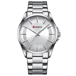 Montre à quartz pour homme, rétro, en acier inoxydable, grand cadran, sportive, étanche, légère, tendance - Product Image 3