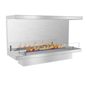 Groothandel Hot Koop Goedkope Wall Gas Rvs Insert Bio Ethanol Haard