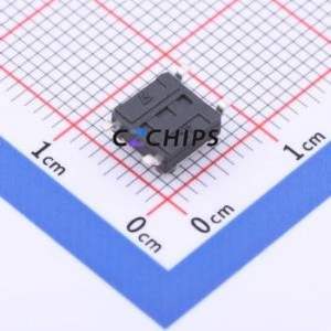 TS6633TPFS 250gf 072 Tactile Switch SMD-4P,6x6mm Switch Single Pole Single Throw Round Button 2.5N Vertical Mount - Product Image 2