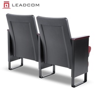 Siège de théâtre commercial LEADCOM LS-20601 avec tablette d'écriture pour salle de conférence universitaire – Projet clé en main