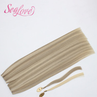 Nouvelles extensions capillaires Genius Weft à double trame 2026 – Qualité de luxe pour salon, couleur mèches, double tirage Genius Weft