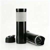 Mug de voyage portable de qualité alimentaire 350 ml, cafetière à piston française anti-fuite, presse manuelle