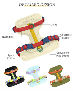 <span class=keywords><strong>Harness</strong></span> Anjing Kucing Desainer <span class=keywords><strong>2026</strong></span>, Produsen Mewah, Kualitas Tinggi, Fashion, Logo Kustom, Bernapas, Tahan Lama - Product Image 2