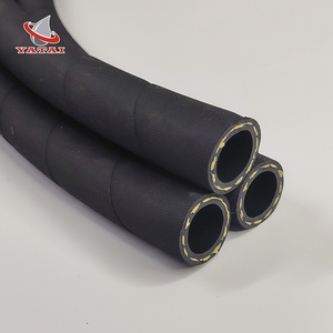 SAE J30 R9/R10 고압 엔진 연료 호스 13mm 1/2 인치 블랙 아라미드 원사 NBR 오일 방수 부드러운 절단 가능 - Product Image 4