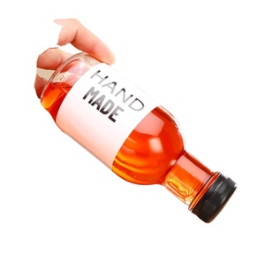 360ml 500ml di <span class=keywords><strong>acqua</strong></span> latte bere salsa piccante di vetro 12 once spremere 16 once bottiglia di imballaggio per insalata salsa al peperoncino bottiglia di vetro - Product Image 5