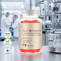 Gummies Minceur aux Herbes et Vinaigre de Cidre de Pomme pour Ventre Plat, Réduction de l'Appétit, Perte de Poids, Complément Alimentaire pour Adultes, Marque Privée, Fabrication Chinoise