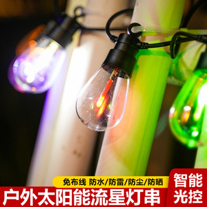 Guirnalda de Luces Solares Xinyao, Impermeables, para Decoración de Exteriores y Camping - Product Image 2