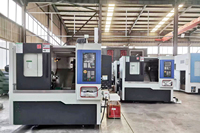Haute précision cnc broche centre de tournage bois mini banc cnc tour machine pour métal
